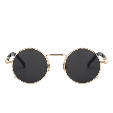 Round Shaped Retro Sunglasses - Wnkrs