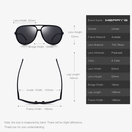 Classic Aviator Polarized Sunglasses - Wnkrs