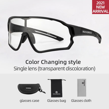Men's UV400 Photochromic Bike Glasses - wnkrs