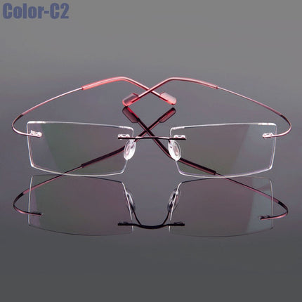 Classic Flexible Metal Eyeglasses - Wnkrs