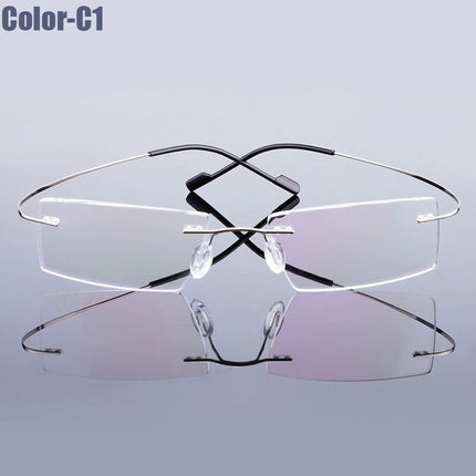 Classic Flexible Metal Eyeglasses - Wnkrs