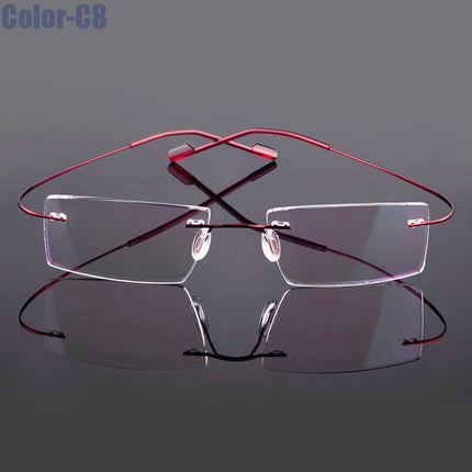Classic Flexible Metal Eyeglasses - Wnkrs