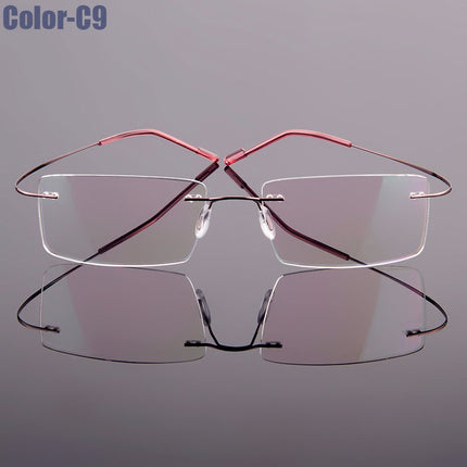 Classic Flexible Metal Eyeglasses - Wnkrs