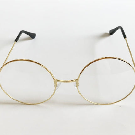Retro Round Transparent Metal Glasses - Wnkrs