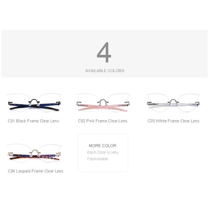 Women's Fashion Cat Eye Glasses Frames - Wnkrs
