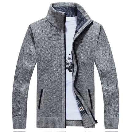 Men's Basic Zipper Cardigan - Wnkrs