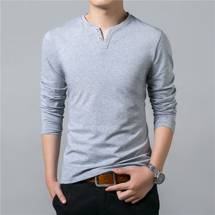 Men’s Casual Cotton Long Sleeve - Wnkrs