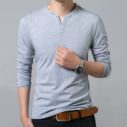Men’s Casual Cotton Long Sleeve - Wnkrs