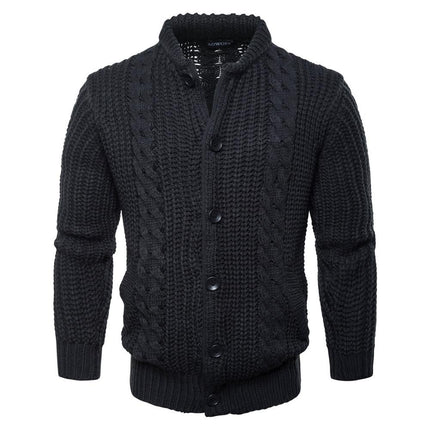 Men's Cotton Knitted Cardigan - Wnkrs
