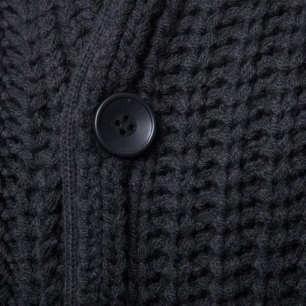 Men's Cotton Knitted Cardigan - Wnkrs