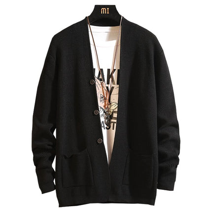 Men's Knitted Slim Cardigan - Wnkrs