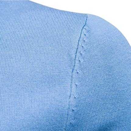 Men's Turtleneck Basic Sweater - Wnkrs