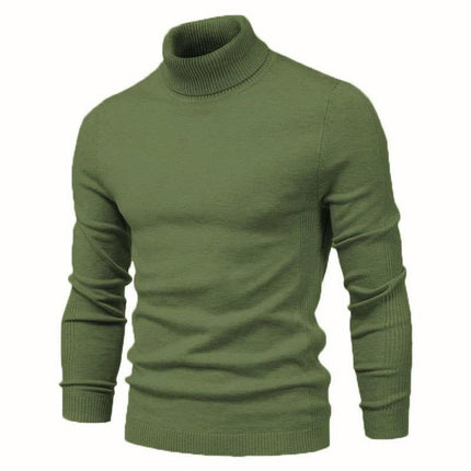 Men's Turtleneck Basic Sweater - Wnkrs