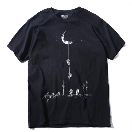 Men's Casual Cotton T-Shit with Print - Wnkrs