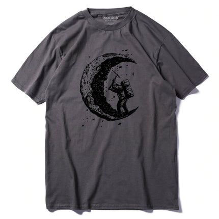 Men's Casual Cotton T-Shit with Print - Wnkrs