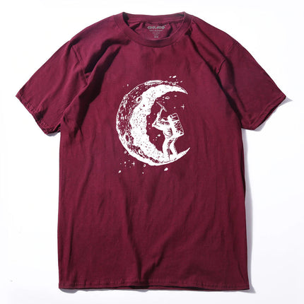 Men's Casual Cotton T-Shit with Print - Wnkrs