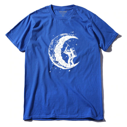 Men's Casual Cotton T-Shit with Print - Wnkrs
