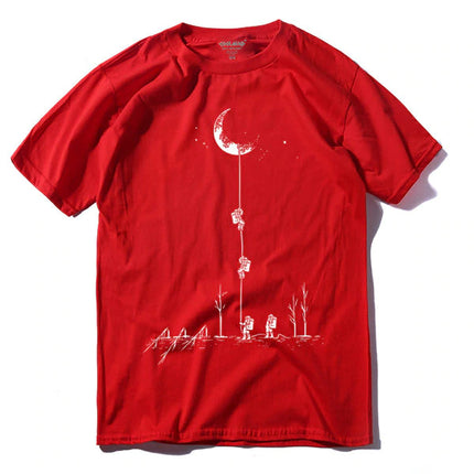 Men's Casual Cotton T-Shit with Print - Wnkrs