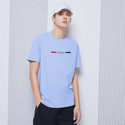 Men's Abstract Printed Cotton T-Shirt - Wnkrs