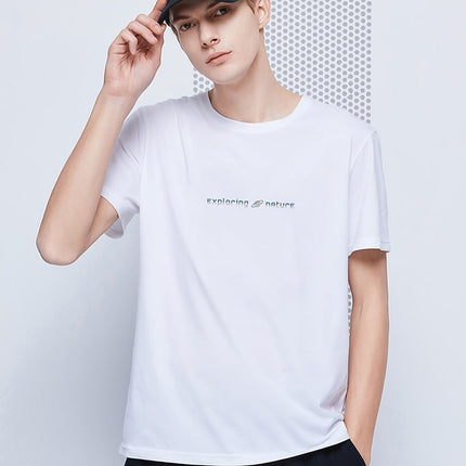 Men's Abstract Printed Cotton T-Shirt - Wnkrs