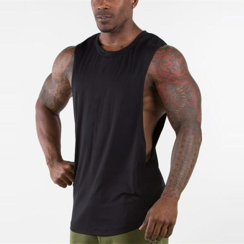 Open Sides Gym Tank Top for Men