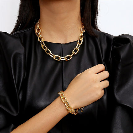 Hip-Hop Chain Stylized Jewelry Sets - Wnkrs