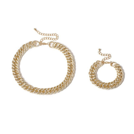 Hip-Hop Chain Stylized Jewelry Sets - Wnkrs