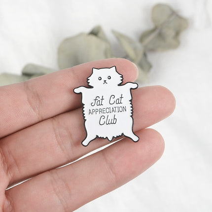 Cat Themed Metal Pin - Wnkrs