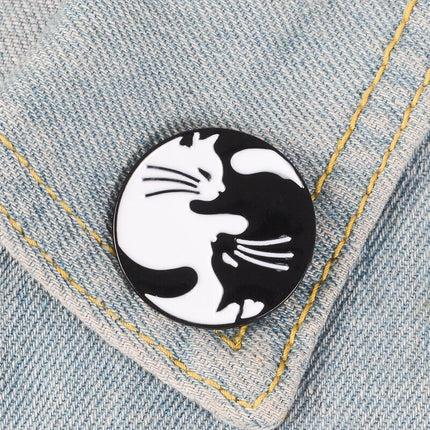 Cat Themed Metal Pin - Wnkrs
