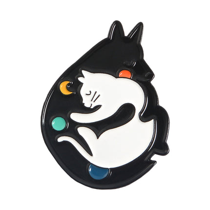 Cat Themed Metal Pin - Wnkrs