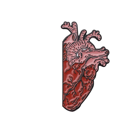 Anatomical Heart Shaped Pin - Wnkrs