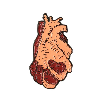 Anatomical Heart Shaped Pin - Wnkrs