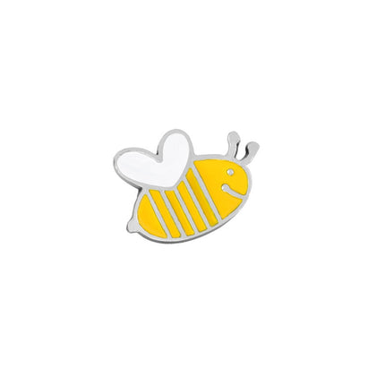 Cartoon Bee Enamel Brooch - Wnkrs
