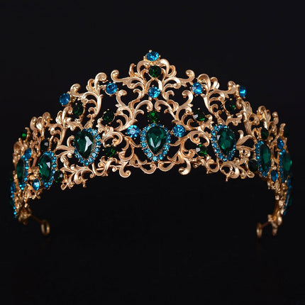 Women's Solid Crystal Tiara - Wnkrs