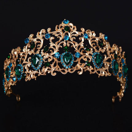Women's Solid Crystal Tiara - Wnkrs