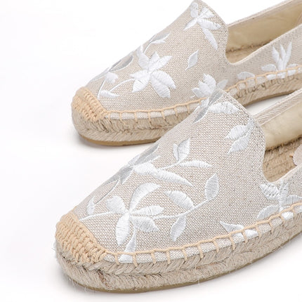High-Quality Women's Espadrilles in Blue and Beige - Wnkrs