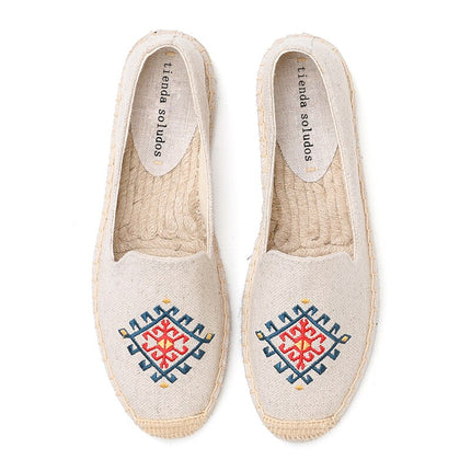 Floral Styled Espadrilles for Women - Wnkrs