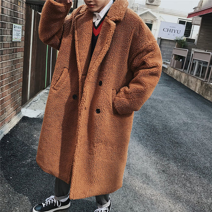 Men's Winter Thicken Wool Coat - Wnkrs