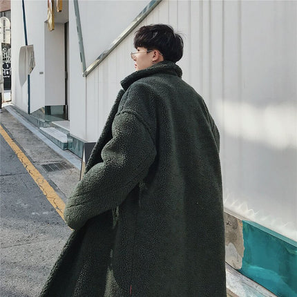 Men's Winter Thicken Wool Coat - Wnkrs