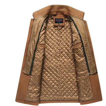 Thick Wool Coat for Men - Wnkrs