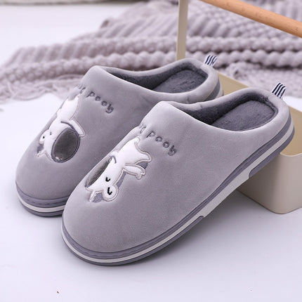 Cute Unicorn Embroidered Home Slippers - Wnkrs
