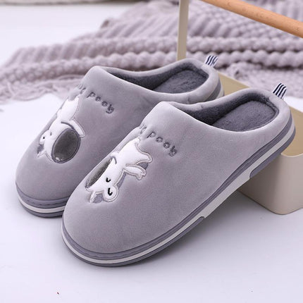 Cute Unicorn Embroidered Home Slippers - Wnkrs