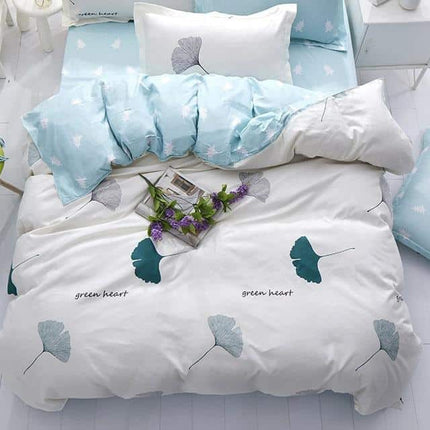 Modern Printed Bedding Set 4 Pcs - wnkrs