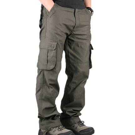 Men's Casual Cotton Cargo Pants - Wnkrs