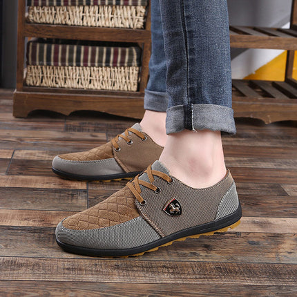 Men's Casual Style Canvas Shoes - Wnkrs