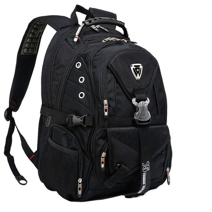 Men's Large Capacity Travel Backpack with Tactical Buckle - Wnkrs