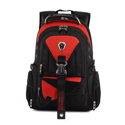Men's Large Capacity Travel Backpack with Tactical Buckle - Wnkrs