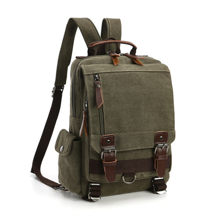 Men's Retro Style Canvas Backpack - Wnkrs