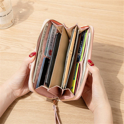 Women's Sequin Patchwork Wallet - Wnkrs