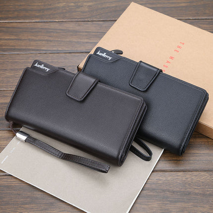 Men's Leather Zipper Wallet - Wnkrs